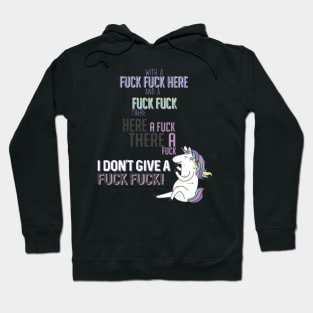 Unicorn Sarcastic Illustration Hoodie